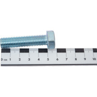 Болт с ш\г Качественный КРЕПЕЖ полная резьба DIN 933 558 12x50 13 шт 0500843 КЧ