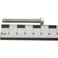 Болт с ш\г Качественный КРЕПЕЖ полная резьба DIN 933 558 6x50 60 шт 0300781 КЧ