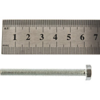 Болт с ш\г Качественный КРЕПЕЖ полная резьба DIN 933 558 6x60 55 шт 0300783 КЧ