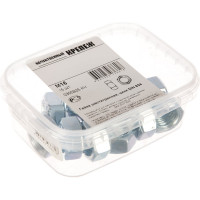 Гайка Качественный КРЕПЕЖ шестигранная DIN 934 М16 15 шт 0300925 КЧ