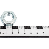 Гайка Качественный КРЕПЕЖ шестигранная DIN 934 М16 15 шт 0300925 КЧ