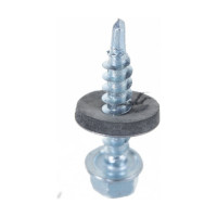 Кровельный саморез Качественный КРЕПЕЖ цинк, 4.8х29 мм, 85 шт 0300167 КЧ