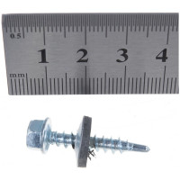 Кровельный саморез Качественный КРЕПЕЖ цинк, 4.8х29 мм, 85 шт 0300167 КЧ