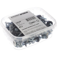 Кровельный саморез Качественный КРЕПЕЖ цинк, 4.8х29 мм, 85 шт 0300167 КЧ