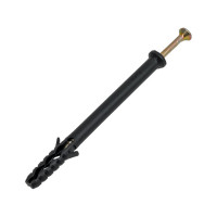 Дюбель-гвоздь Качественный КРЕПЕЖ потайной бортик, 6х80, 40 шт 0300619 КЧ