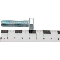Болт с ш/г полная резьба Качественный КРЕПЕЖ набор DIN 933 10х40 15 шт 0301063 КЧ