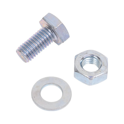 Болт с ш/г полная резьба DIN 933 Качественный КРЕПЕЖ набор 10х20 24 шт 0301059 КЧ