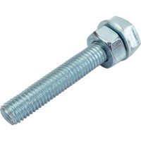 Болт с ш/г полная резьба Качественный КРЕПЕЖ набор DIN 933 10х60 13 шт 0301067 КЧ