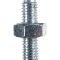 Болт с ш/г полная резьба Качественный КРЕПЕЖ набор DIN 933 10х80 8 шт 0301071 КЧ