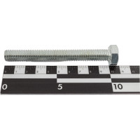 Болт с ш/г полная резьба Качественный КРЕПЕЖ набор DIN 933 12х100 4 шт 0301089 КЧ