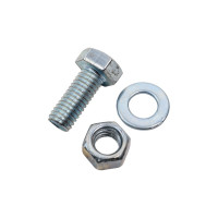 Болт с ш/г полная резьба DIN 933 Качественный КРЕПЕЖ набор 5х12 180 шт 0300997 КЧ