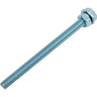 Болт с ш/г полная резьба DIN 933 Качественный КРЕПЕЖ набор 6х80 40 шт 0301025 КЧ