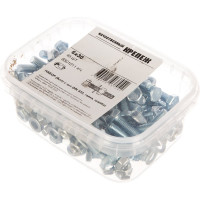 Болт с ш/г полная резьба DIN 933 Качественный КРЕПЕЖ набор 6х30 65 шт 0301011 КЧ