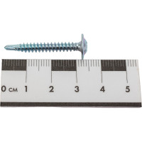 Прессшайба Качественный КРЕПЕЖ 4.2х32 мм, сверло, 180 шт 0300349 КЧ