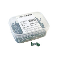 Прессшайба Качественный КРЕПЕЖ 4.2х16 мм, зеленый мох RAL 6005, сверло, 250 шт 0300211 КЧ