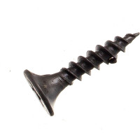 Саморез Качественный крепеж 3.5x19 мм, потай, частая резьба, оксид, 600 шт 0300389 КЧ