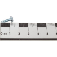 Саморез Качественный КРЕПЕЖ 3.8x11 полуцилиндр, оцинкованный сверло 1000 шт 0500073 КЧ