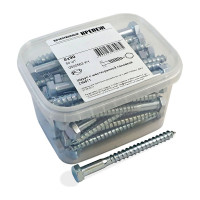 Шуруп с шестигранной головкой Качественный КРЕПЕЖ 8х90, 50 шт. 0500563 КЧ