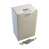 Дюбель-гвоздь с потайным бортиком крепежная техника 6х40, 150 шт 470810 БК