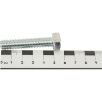 Болт крепежная техника с ш\г полная резьба DIN 933 558, 10x80, 35 шт. 493488 БК