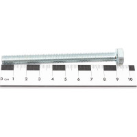 Болт крепежная техника с ш\г полная резьба DIN 933 558, 8x90, 55 шт 493464 БК