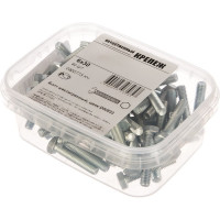 Болт с ш\г Качественный КРЕПЕЖ полная резьба DIN 933 558 6x30 80 шт 0300773 КЧ