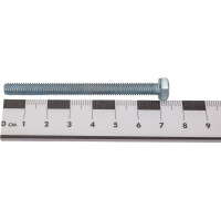 Болт с ш\г Качественный КРЕПЕЖ полная резьба DIN 933 558 6x70 40 шт 0300785 КЧ