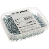 Винт Качественный КРЕПЕЖ потай с метр. резьбой, DIN 965, 3x16, 680 шт 0200855 КЧ