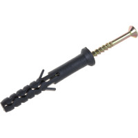 Дюбель-гвоздь Качественный КРЕПЕЖ потайной бортик, 8х60, 50 шт 0500621 КЧ