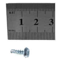 Саморез Качественный КРЕПЕЖ 3.8x11 полуцилиндр, оцинкованный сверло 550 шт 0200073 КЧ