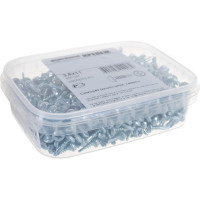 Саморез Качественный КРЕПЕЖ 3.8x11 полуцилиндр, оцинкованный сверло 550 шт 0200073 КЧ