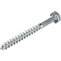 Шуруп с шестигранной головкой Качественный КРЕПЕЖ 10х100, 20 шт. 0500579 КЧ