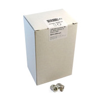 Шестигранная гайка крепежная техника DIN 934, М10, 200 шт. 493208 БК