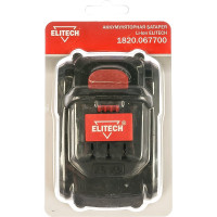 Аккумулятор Li-Ion, 18 В, 4 Ач Elitech 1820.067700