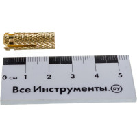 Забиваемый анкер Качественный Крепеж цанга М 6, латунь 100 шт 0200070 КЧ