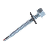 Кровельный оцинкованный саморез Саморезик 6,3х51, 100шт SKZ-6,3х51-100