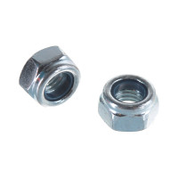 Гайка М8 со стопорным кольцом Саморезик оцинк. DIN 985 130 шт DIN985-М8-130