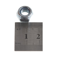 Гайка М8 со стопорным кольцом Саморезик оцинк. DIN 985 130 шт DIN985-М8-130