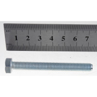 Болт с шестигранной головкой Саморезик М8х70 оцинк. DIN 933 50шт DIN933/5.8-8х70-50