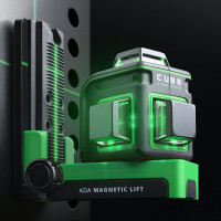 Лазерный уровень ADA Cube 3-360 GREEN Home Еdition А00566