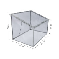 Парник из поликарбоната Delta-Park GH-S 3004005