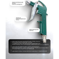 Обдувочный пистолет ROCKFORCE RF-DG-10-1(26131)