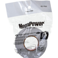 Двусторонняя клейкая лента CLEAR 15мм х 25м тонкий Megapower 659442
