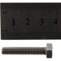 Болт с шестигранной головкой, с полной резьбой ЕВРОПАРТНЕР DIN 933 нержав. сталь, 6х30 мм, 6 шт. G2 3623 1