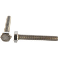 Болт с шестигранной головкой, с полной резьбой ЕВРОПАРТНЕР DIN 933 нержав. сталь, 6х40 мм, 4 шт. G2 3264 1