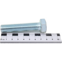 Болт Стройметиз полная резьба DIN933 М16х 70, класс прочности 5. 8, цинк 7 шт. 3015128