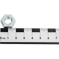 Гайка Стройметиз шестигр. DIN934 М10 цинк 90 шт. 3030068