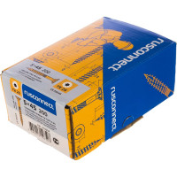 Шуруп Rusconnect CS 05045 с/нарез. д/дерева, потай, 5х45, 200 шт. Желтый цинк 310504