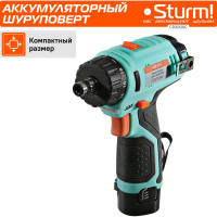 Аккумуляторная дрель-шуруповерт Sturm CD3212SC