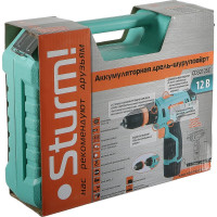 Аккумуляторная дрель-шуруповерт Sturm CD3212SC